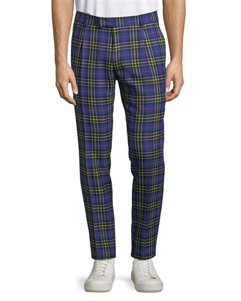 burberry plaid pants women's|Burberry dress pants for men.